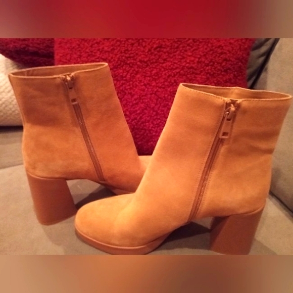 Women's Naturalizer Suede Mid-Calf Boots - Picture 1 of 11